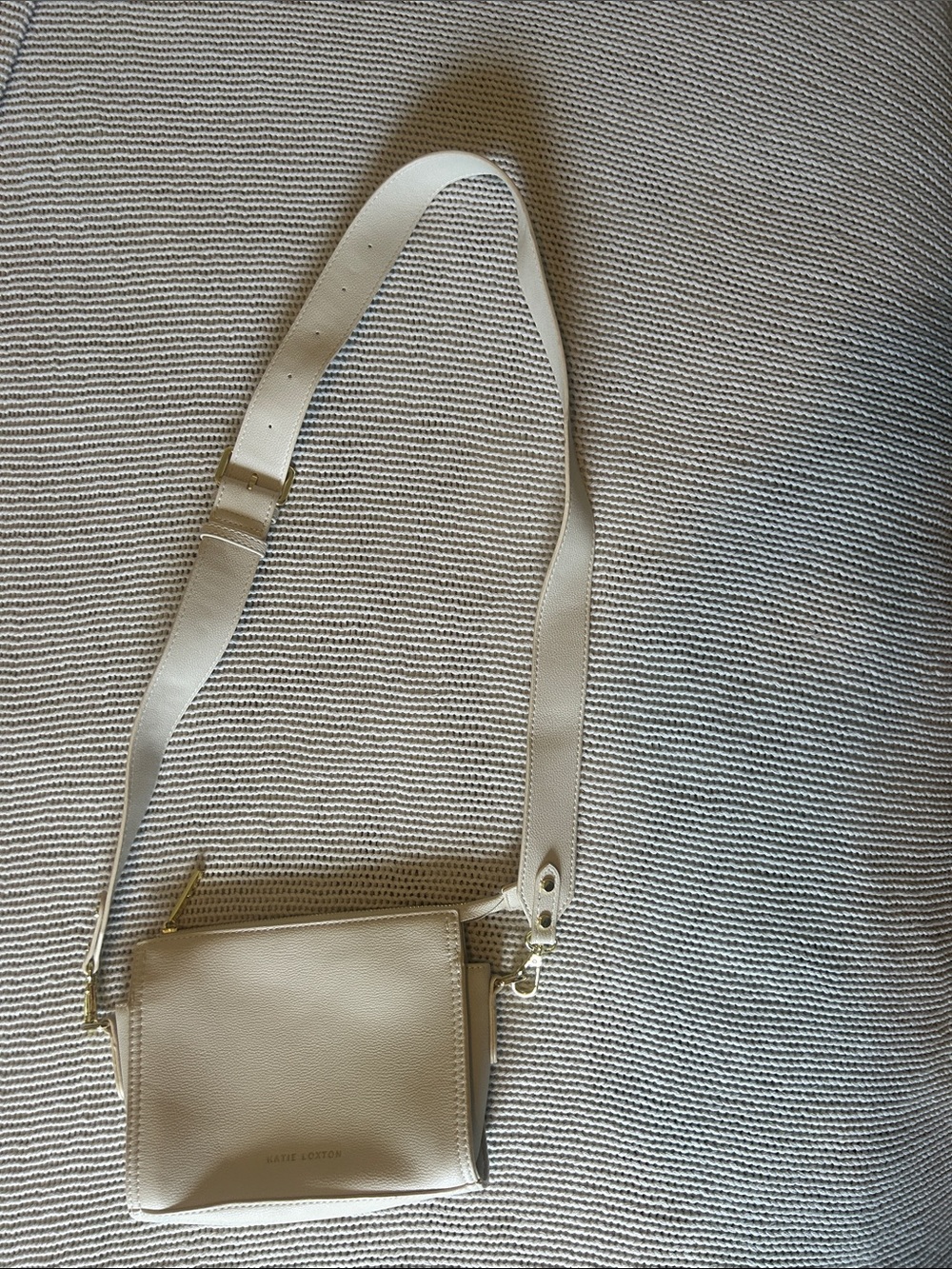 Katie Loxton Cream Crossbody with Adjustable Strap